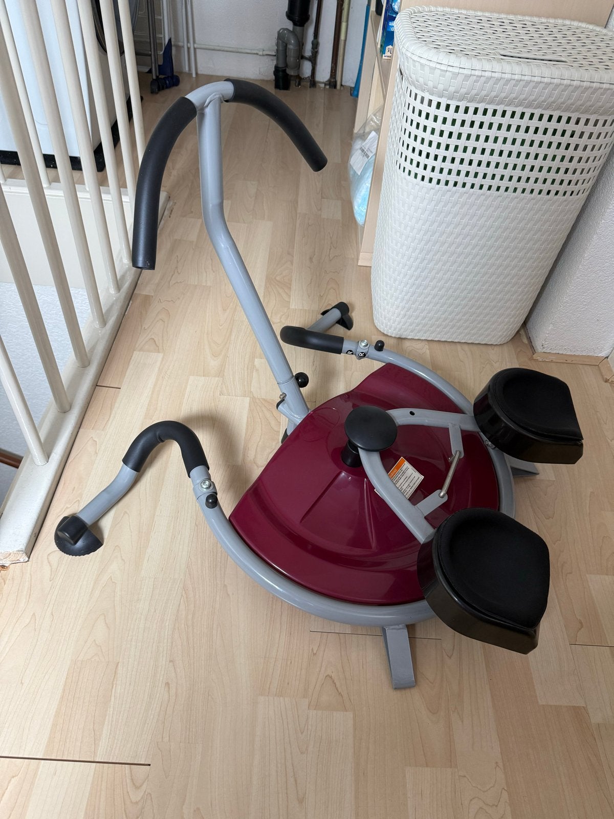 Ab Circle Pro buikspiertrainer voor thuisfitness, Ophalen, Gebruikt, Overige typen, Buik