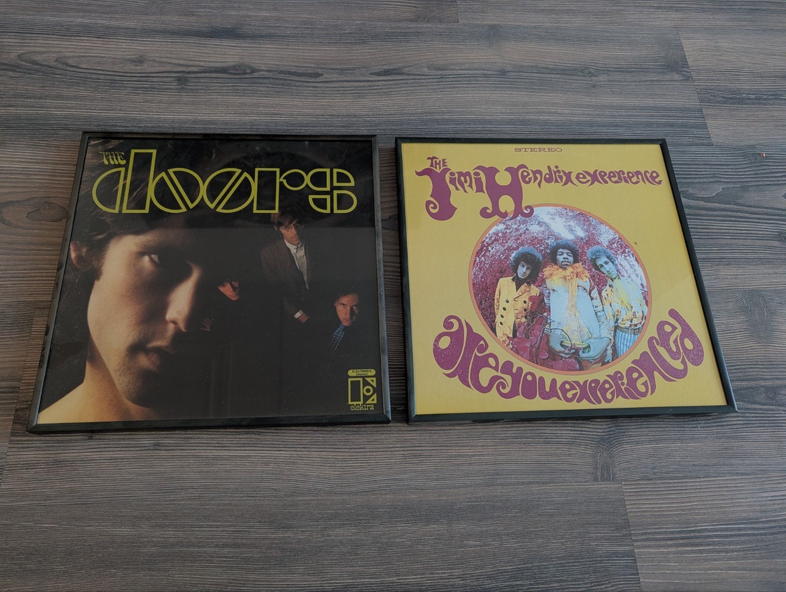 LP lijsten - 2 stuks, 32x32 cm, LP, Rock, Gebruikt, 12 inch