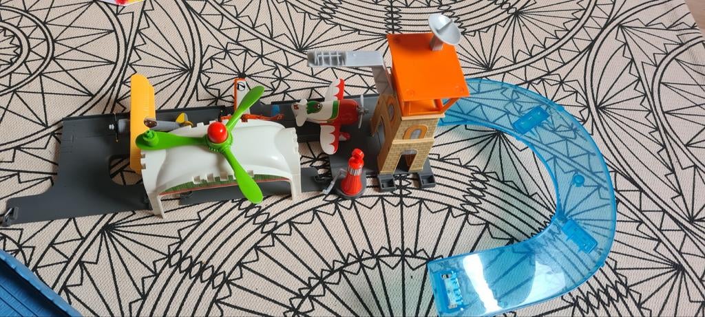 Disney Planes Vliegveld Speelset met Vliegtuigen, Ophalen of Verzenden