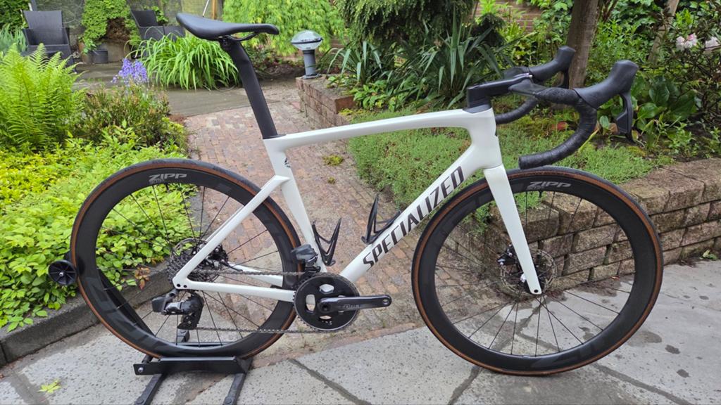 Specialized Tarmac SL7 mt 56, 28 inch, Carbon, Zo goed als nieuw, Meer dan 20 versnellingen
