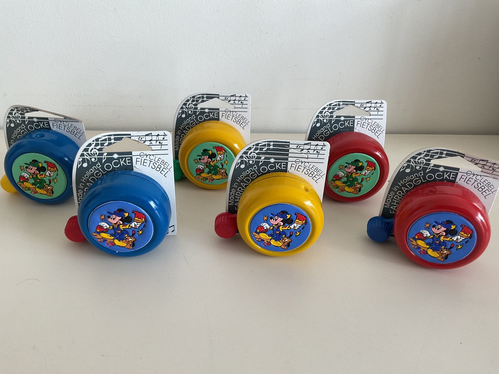 RETRO WIDEK KINDER- FIETSBELLEN MICKY MOUSE NIEUW, Ophalen of Verzenden, Nieuw