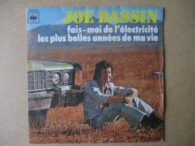 s1812 joe dassin - les plus belles annees de ma vie, Cd's en Dvd's, Ophalen, Gebruikt, 7 inch, Overige genres