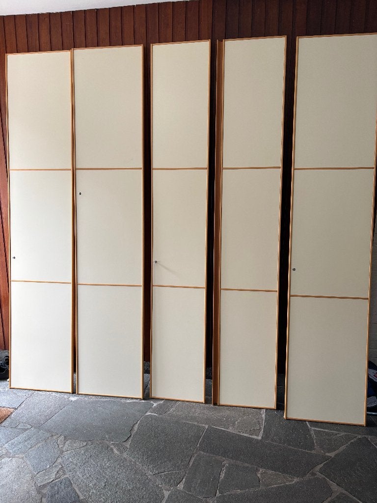 Hülsta Carré kastdeuren, Ophalen, Minder dan 50 cm, Gebruikt, 200 cm of meer