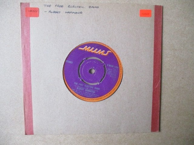 s2467 albert hammond - the free electric band, Ophalen, Gebruikt, 7 inch, Overige genres