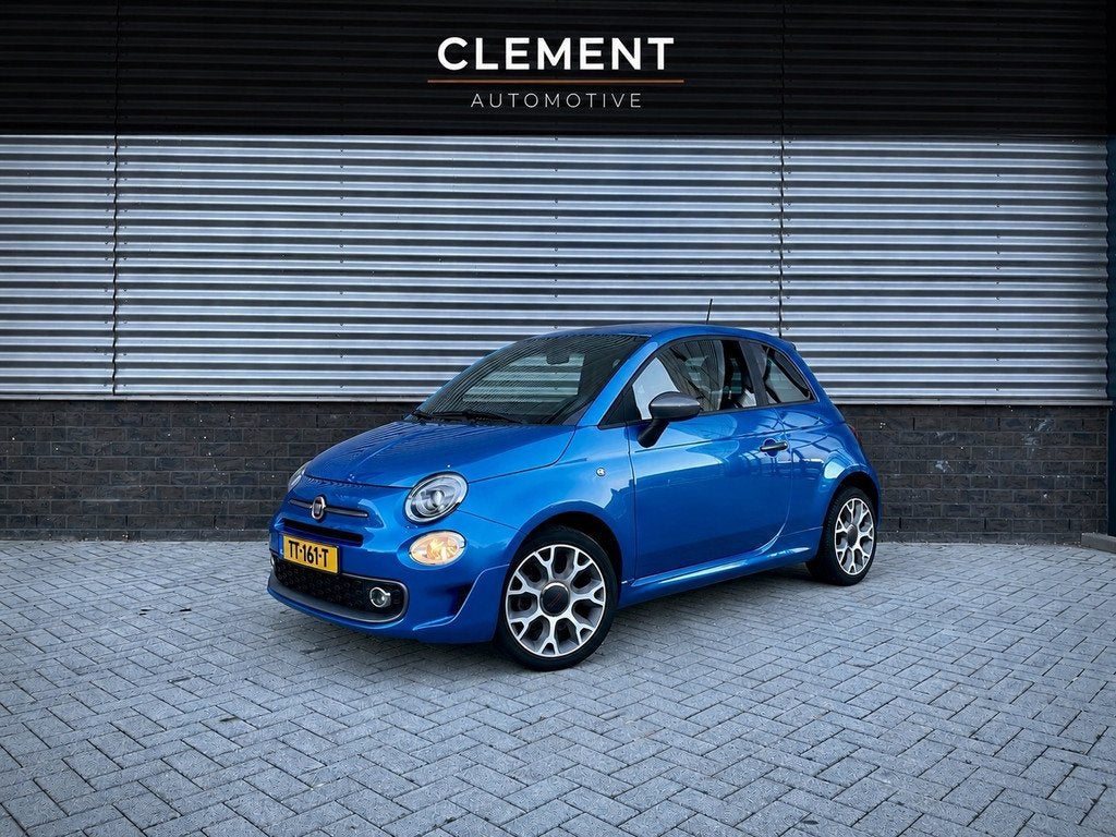 Fiat 500 1.2 Sport CRUISE | CLIMA | LEER | LED | NAVI GROOT, Voorwielaandrijving, Gebruikt, 4 cilinders, 840 kg