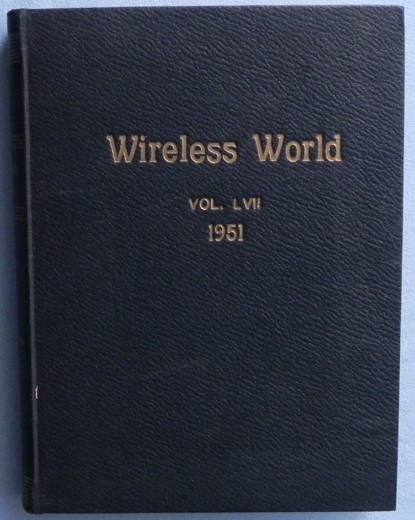 Wireless World radio, television and Electronics vol LVII, Ophalen of Verzenden
