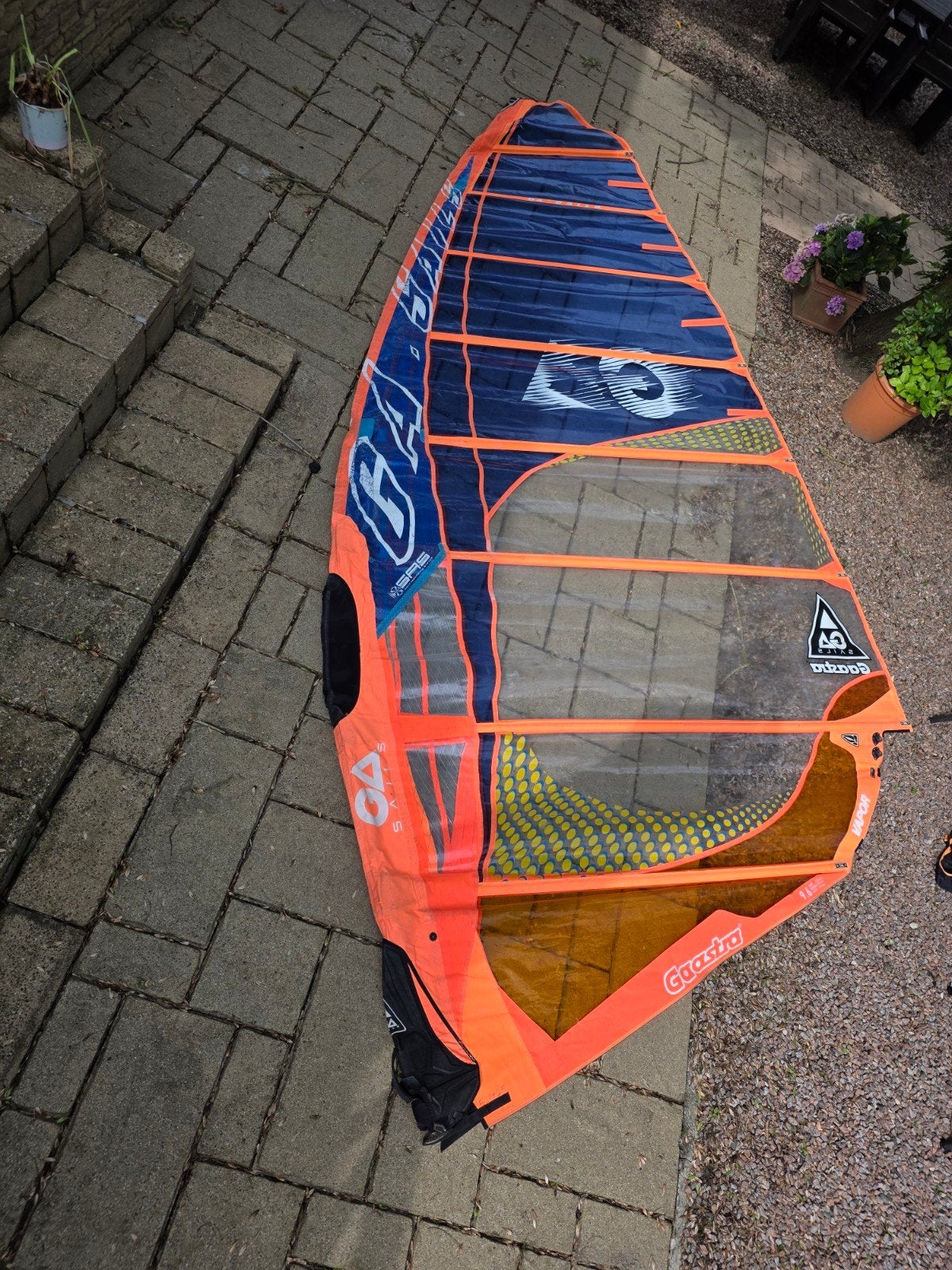 Gebruikte,  onbeschadigde top windsurfzeilen, Gebruikt, Gaastra, Verzenden, 8 m² of meer