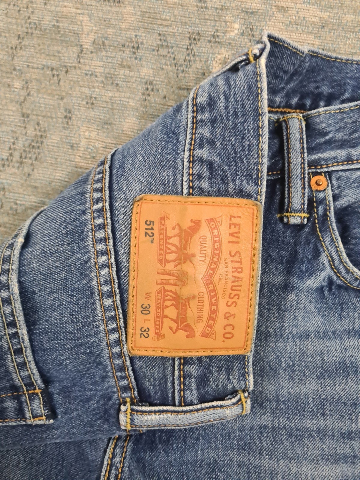 Levi's 512 W30 L32 Slim Tapered STRETCH Bronno3032

Taille:, Blauw, Levi Strauss Nederland, W32 (confectie 46) of kleiner, Ophalen of Verzenden