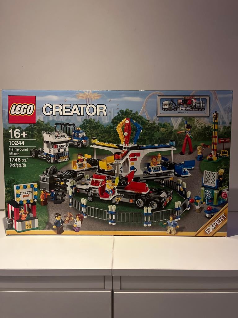 LEGO Creator Expert 10244 Kermis Mixer - NIEUW & SEALED, Lego, Nieuw, Ophalen of Verzenden, Inclusief doos