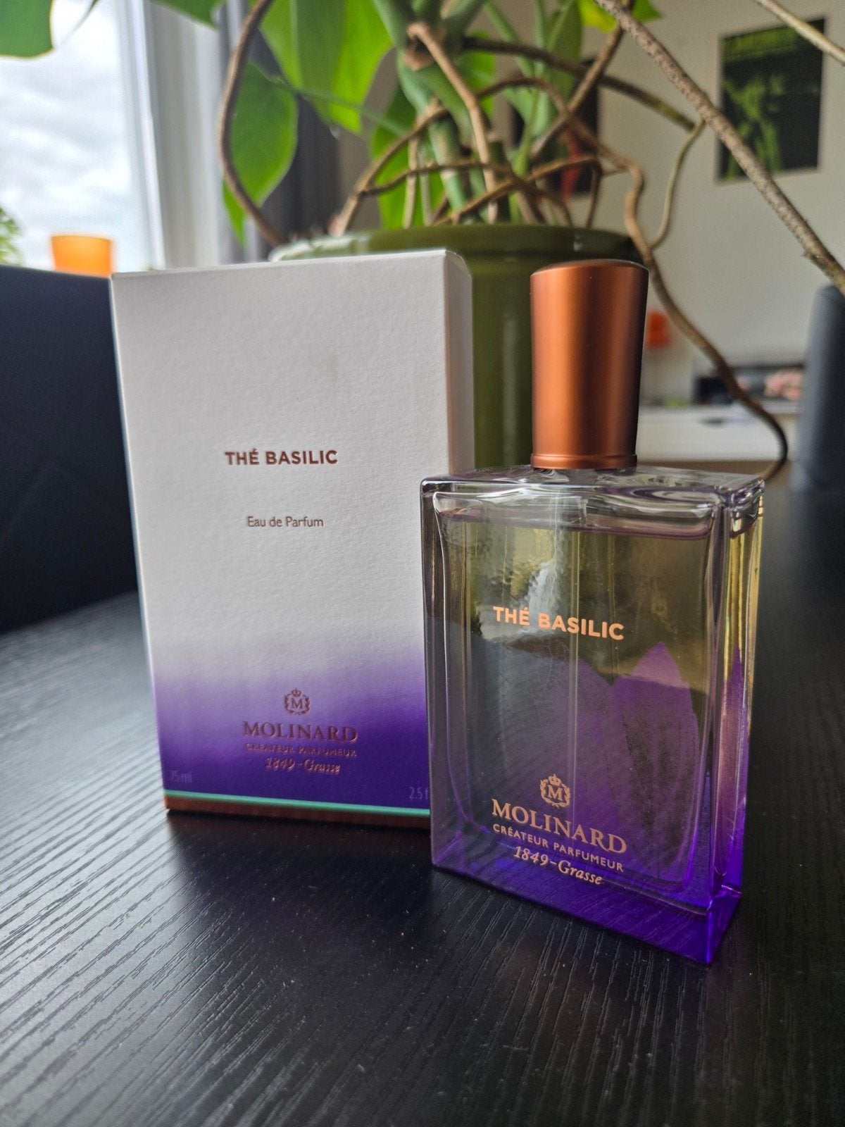 Molinard The Basilic Eau de Parfum 75ml, Ophalen of Verzenden, Gebruikt, Parfumfles