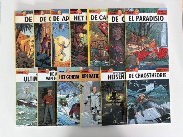 Lefranc, Jacques Martin, SC, nog 11 delen beschikbaar, Boeken, Stripboeken, Meerdere stripboeken, Ophalen of Verzenden, Zo goed als nieuw