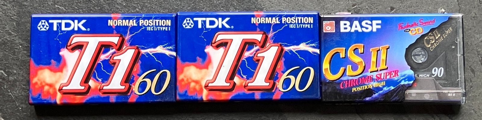 TDK en Basf Cassettebandjes, 60 en 90 min. chrome en normaal, Cd's en Dvd's, 2 t/m 25 bandjes, Overige genres, Ophalen of Verzenden