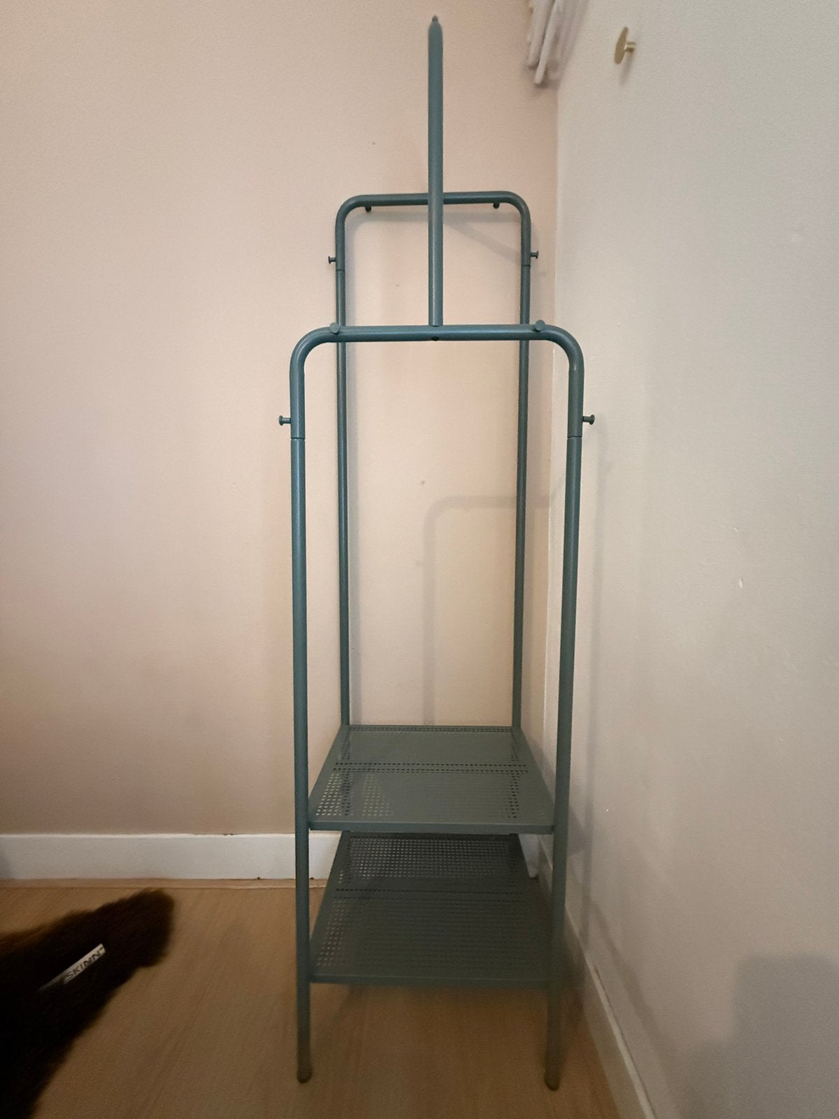 Smal kledingrek / kapstok IKEA NIKKEBY, Ophalen, Zo goed als nieuw