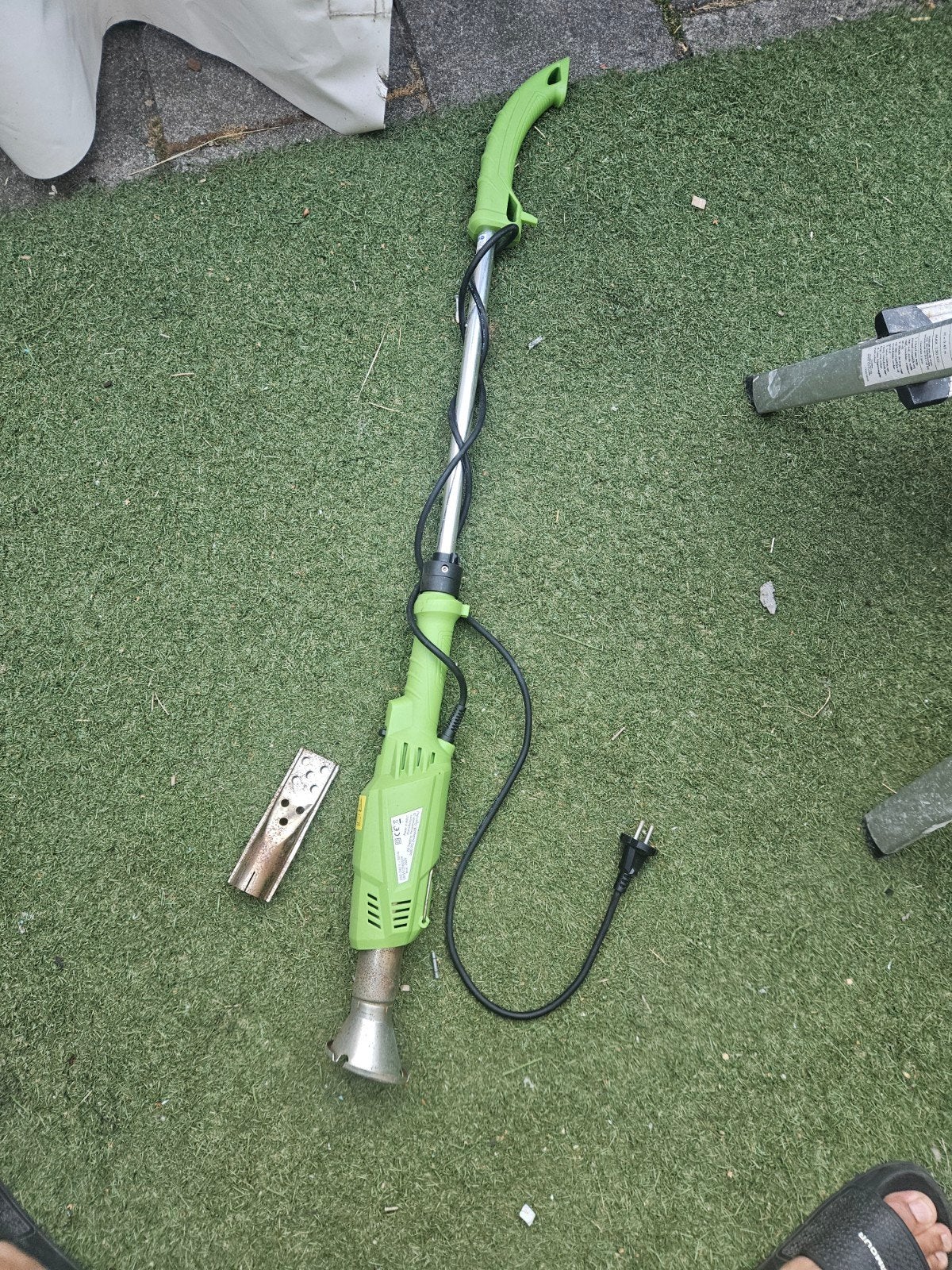 Garden Touch 2-in-1 Onkruidbrander 2000W - Gebruikt, Tuin en Terras, Hand-tuingereedschap, Ophalen of Verzenden, Gebruikt, Overige soorten