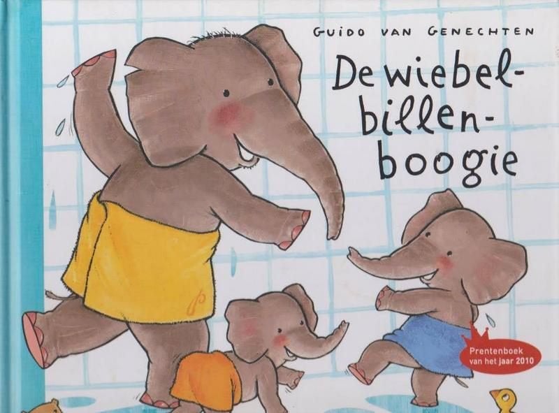 Guido van Genechten # De Wiebelbillenboogie (24.5x29,5), 5 of 6 jaar, Fictie algemeen, Jongen of Meisje, Ophalen of Verzenden