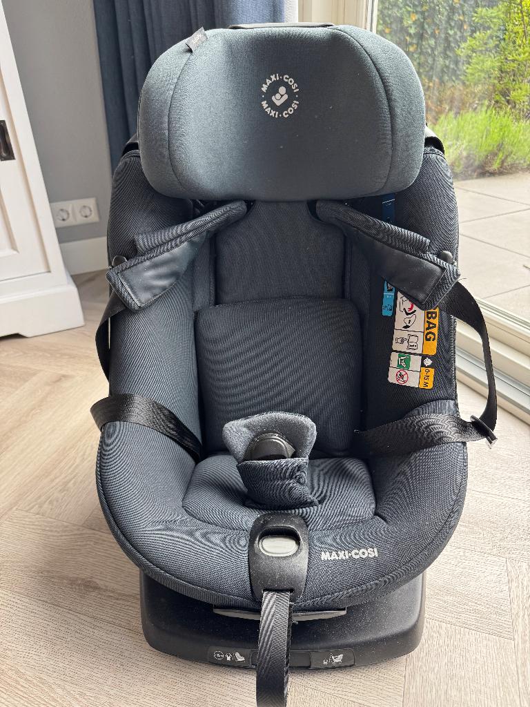 Maxi-Cosi AxissFix i-Size Autostoeltje, Authentic Graphite, Kinderen en Baby's, Autostoeltjes, Ophalen, Verstelbare rugleuning