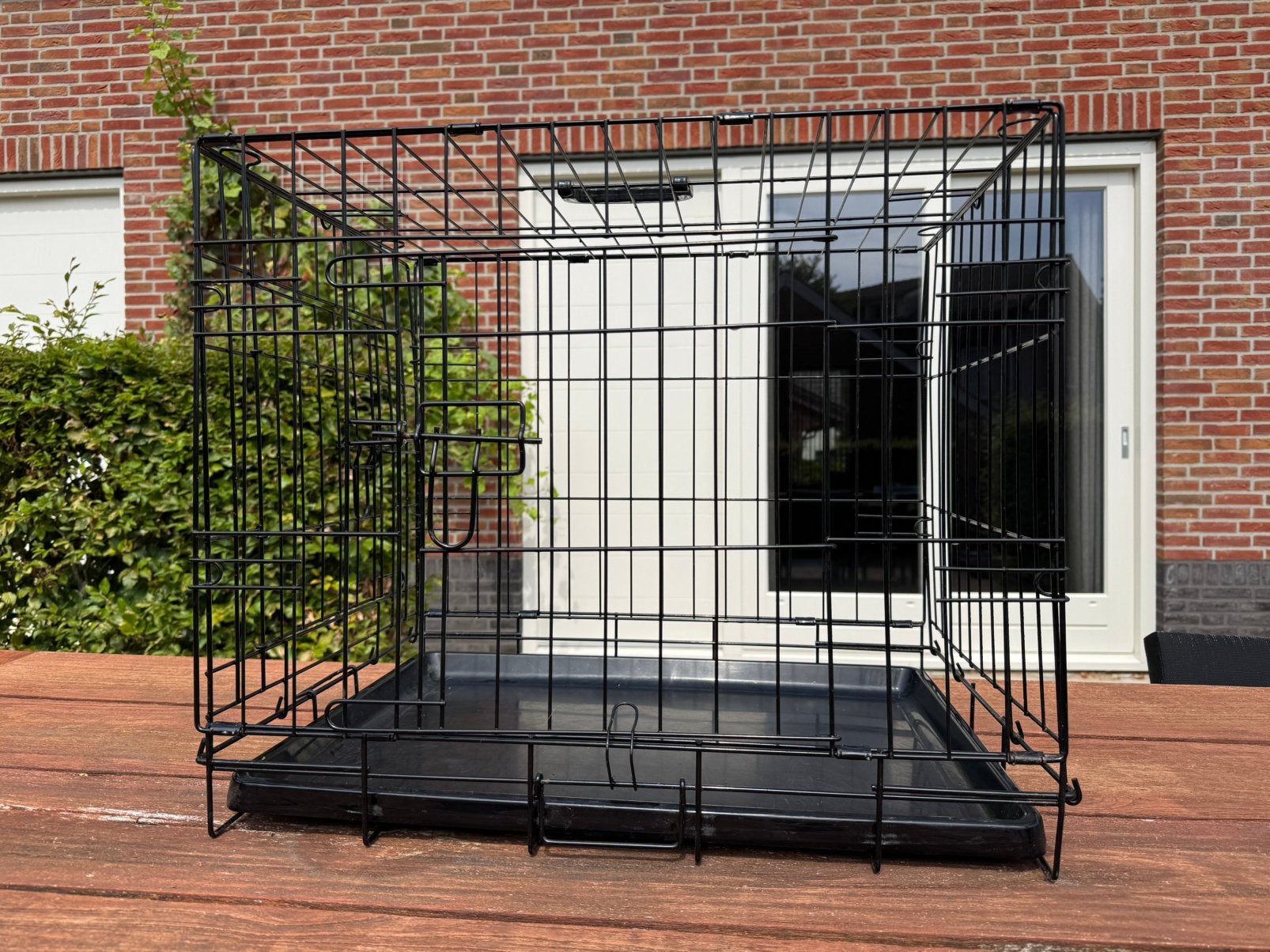 Bench zwart (62x44,5x50 cm), Ophalen, Gebruikt, Minder dan 65 cm, Minder dan 75 cm