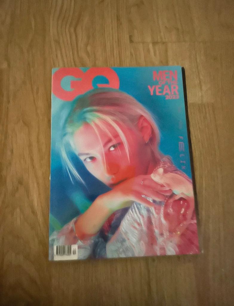 GQ Men of the Year 2023 Magazine - Felix (Stray Kids), Ophalen of Verzenden, Zo goed als nieuw, Muziek, Film of Tv