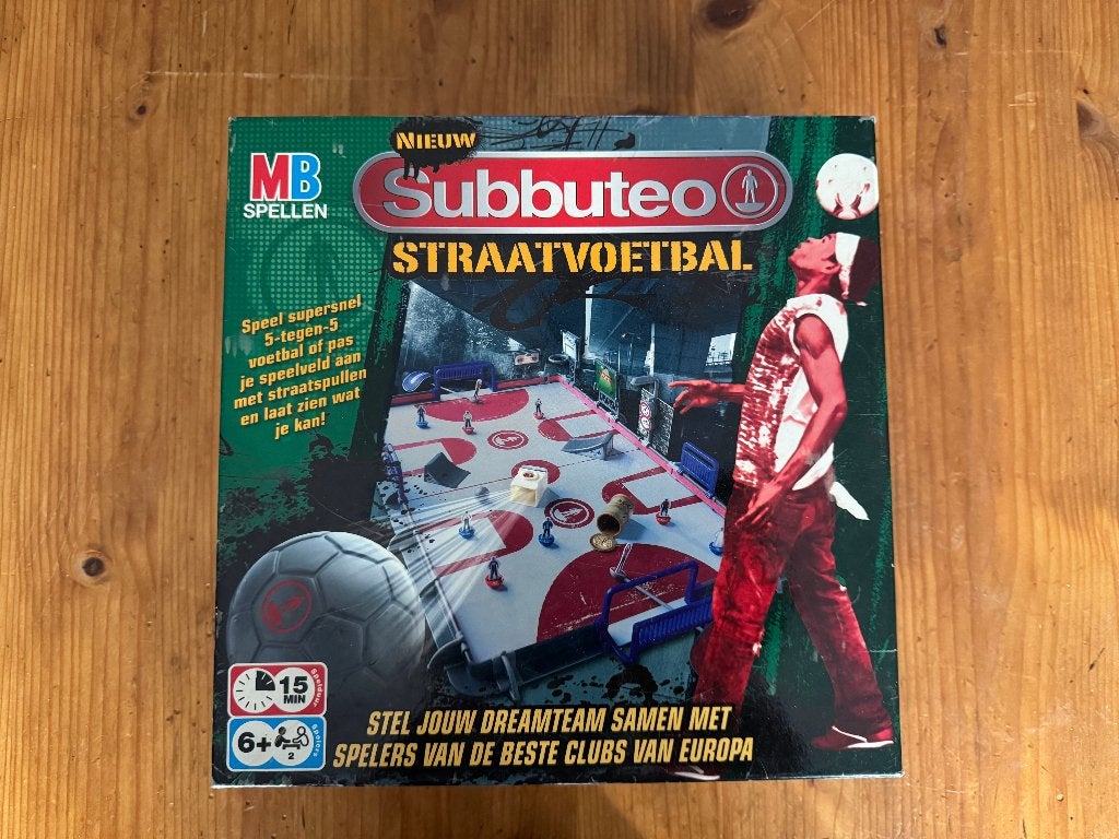 Subbuteo Straatvoetbal bordspel, Ophalen, Gebruikt, MB