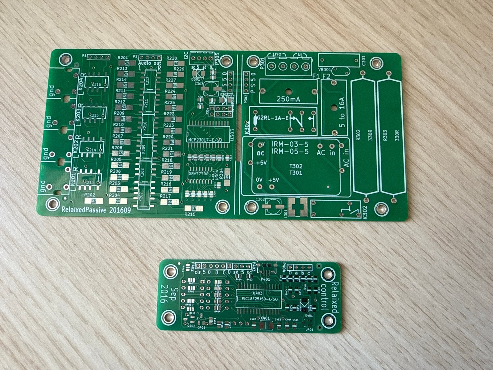 RelaxedPassive PCB Set - Ongebruikte Printplaten, Ophalen of Verzenden, Nieuw
