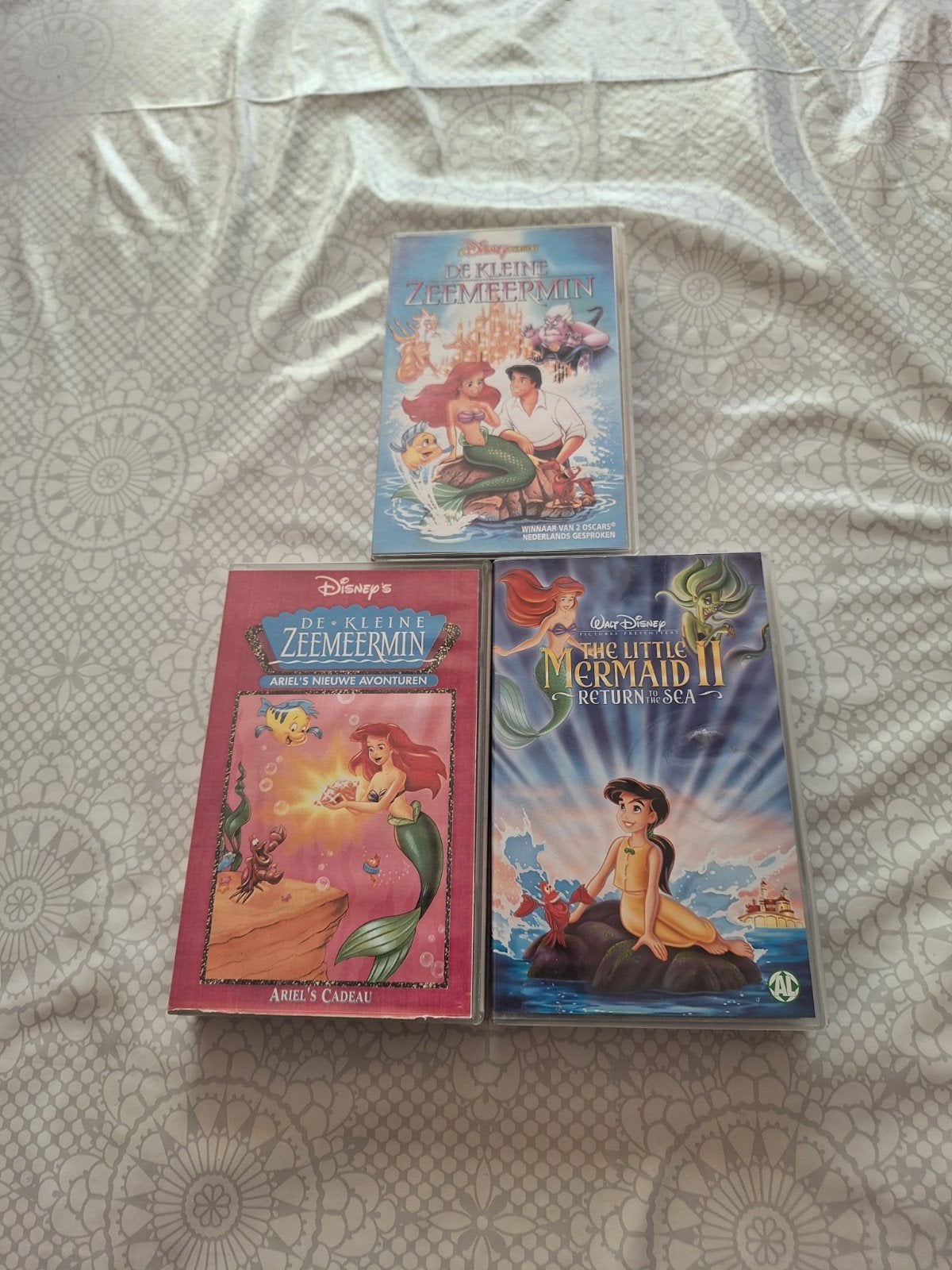 3 videobanden kinderfilms, Alle leeftijden, Ophalen, Overige typen