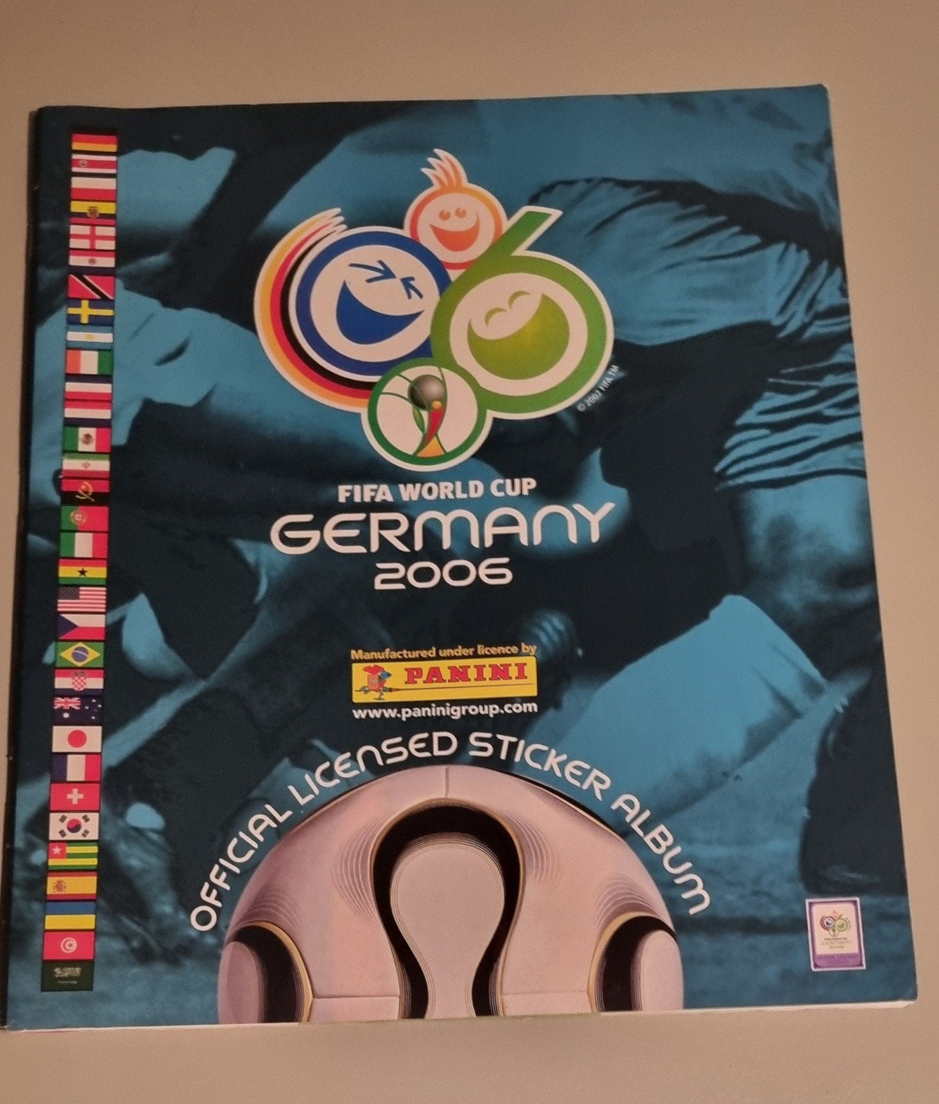 Panini Album Germany 2006 + 6 losse plaatjes (o.a. Ronaldo), Verzamelen, Ophalen of Verzenden, Zo goed als nieuw, Buitenlandse clubs