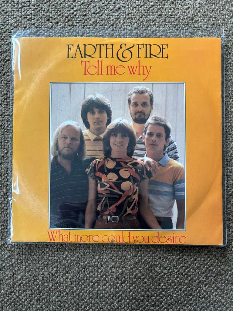Earth & Fire - Tell me Why, Cd's en Dvd's, Vinyl Singles, Ophalen of Verzenden, Gebruikt, 7 inch, Pop
