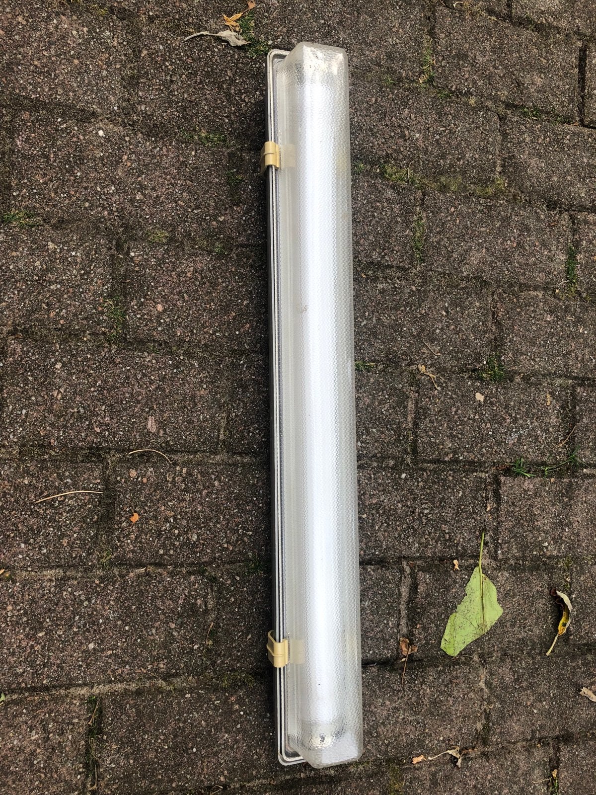 TL-buis armatuur met buis, ongeveer 60 cm lang, Ophalen, Gebruikt, TL-buis