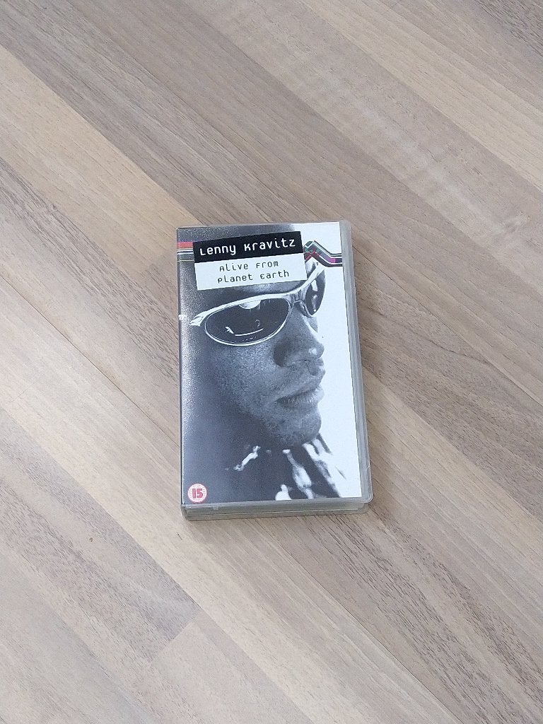 Lenny Kravitz - Alive from Planet Earth VHS, Ophalen, Gebruikt, Vanaf 16 jaar, Muziek en Concerten