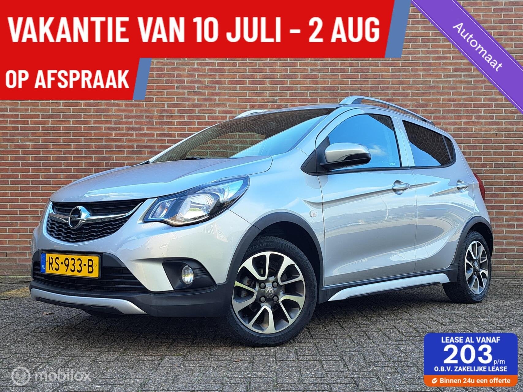 Opel KARL 1.0 Rocks Online Edition/NAVI/AUTOMAAT, Auto's, Gebruikt, Euro 6, Origineel Nederlands, Bedrijf