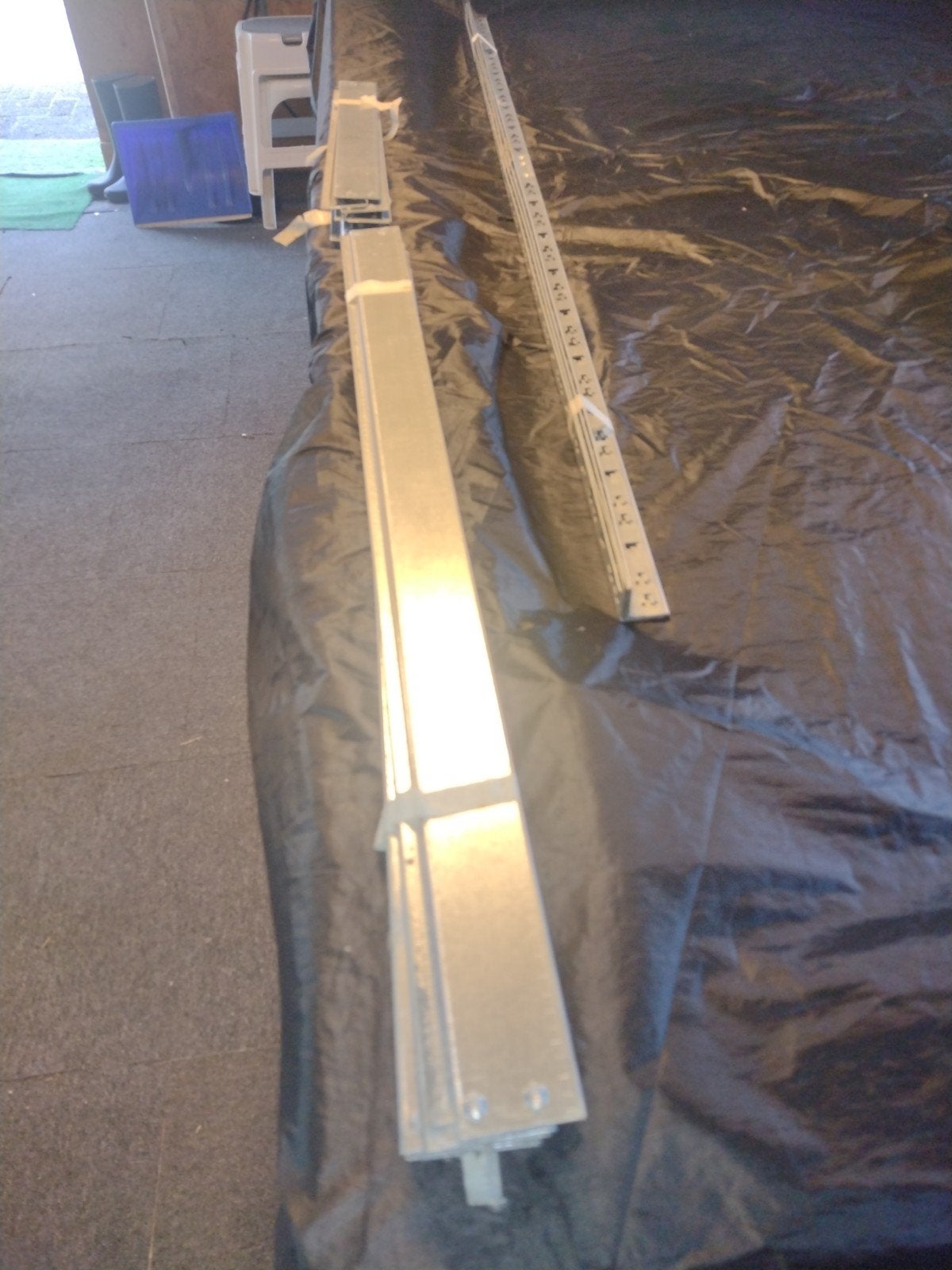 Metalen stelling, zie voorbeeld., Ophalen