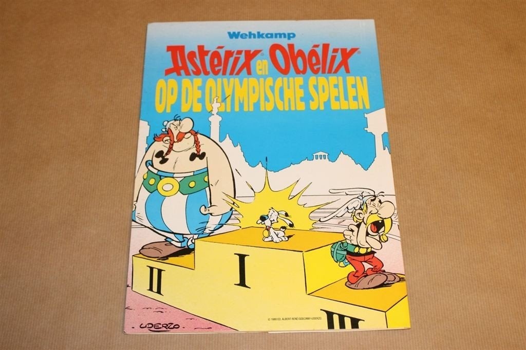 Asterix en de Olympische Spelen - Wehkamp uitgave !!, Eén stripboek, Ophalen of Verzenden, Zo goed als nieuw