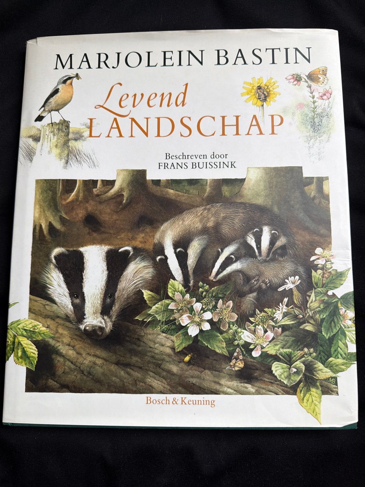 Marjolein Bastin - Levend Landschap, Ophalen of Verzenden, Gelezen, Natuur algemeen