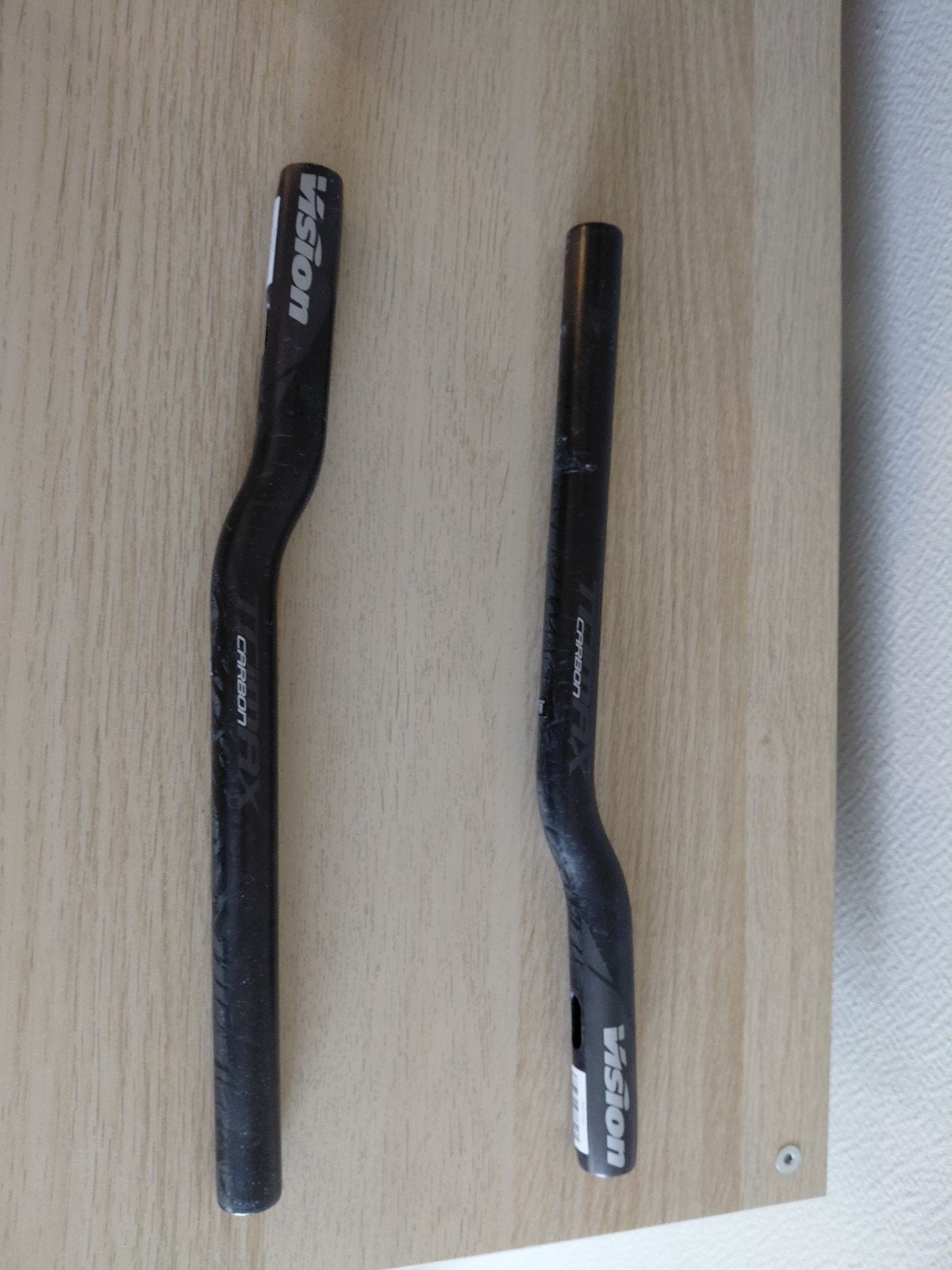 Vision Carbon Aerobars - Zo goed als nieuw, Stuur, Racefiets, Ophalen of Verzenden, Zo goed als nieuw