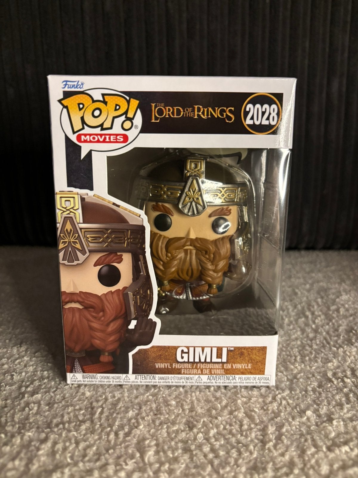 Funko Pop Lord of The Rings Gimli 2028, Nieuw, Ophalen of Verzenden, 2802 Wetmore Ave Everett, WA 98201 USA, Support@funko.com