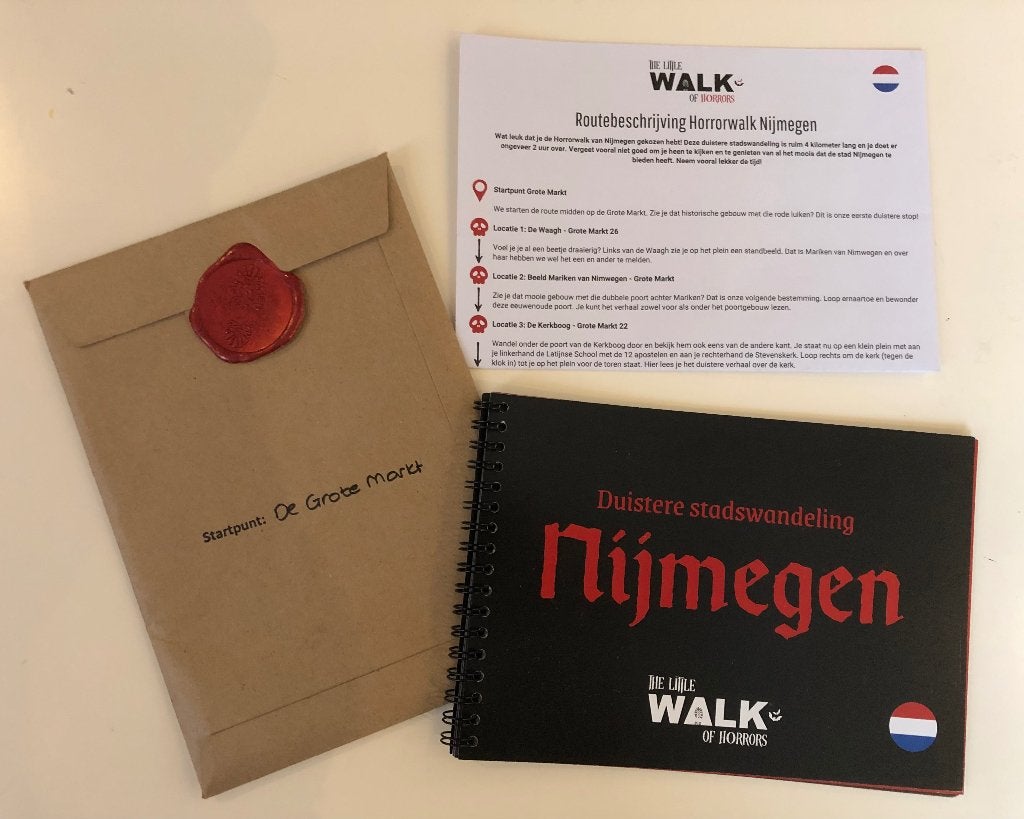 Duistere stadswandeling Nijmegen Little Walk of Horrors, Tickets en Kaartjes, Theater | Overige, Drie personen of meer