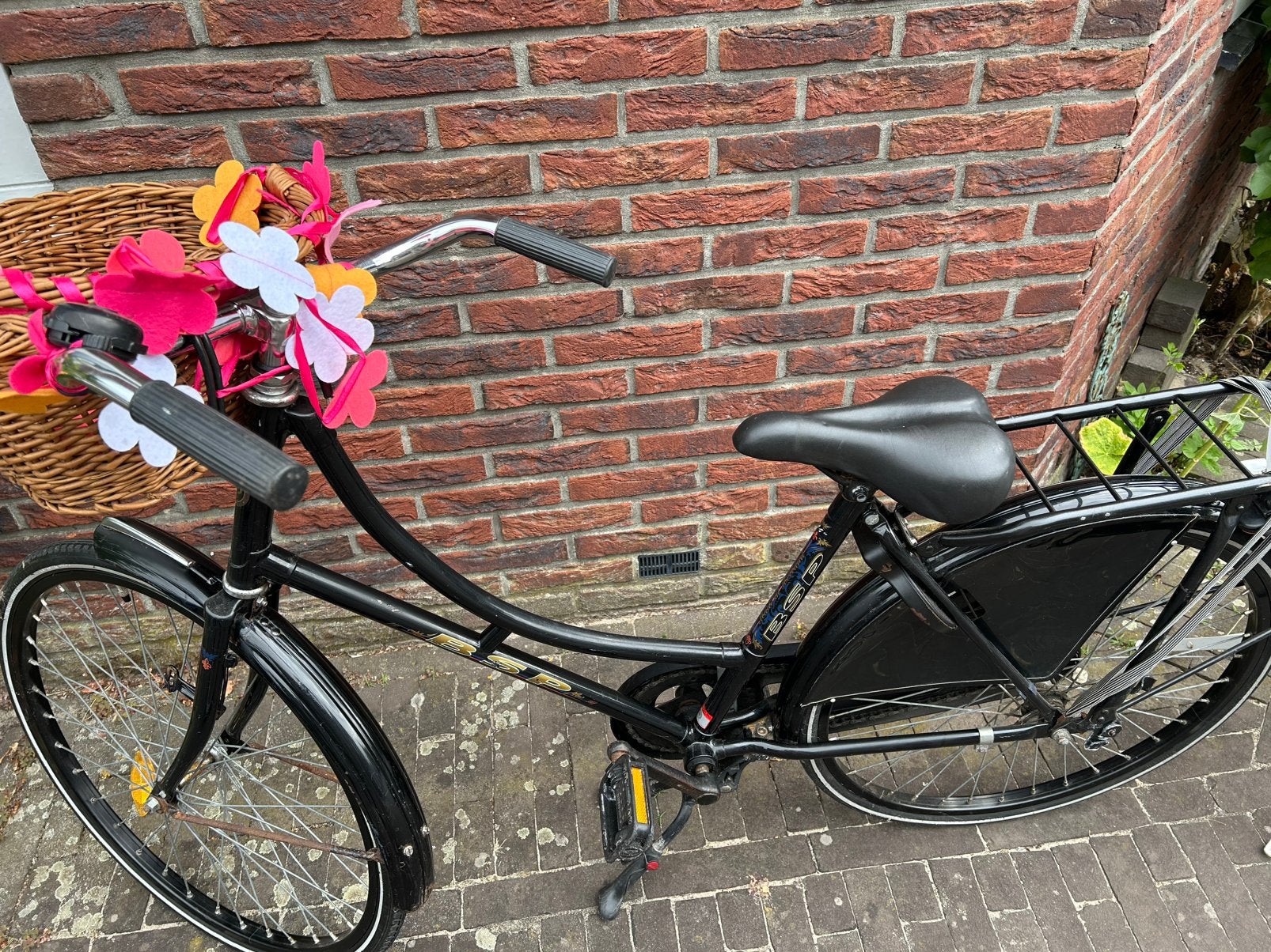 BSP meisjes omafiets, Fietsen en Brommers, Ophalen, Gebruikt, 26 inch of meer