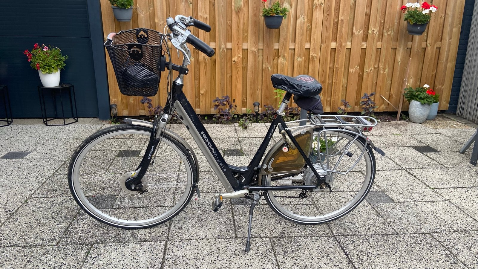 Koga Miyata Tesla elektrische fiets met mand, Velgrem, 50 tot 53 cm, Ophalen, Overige merken