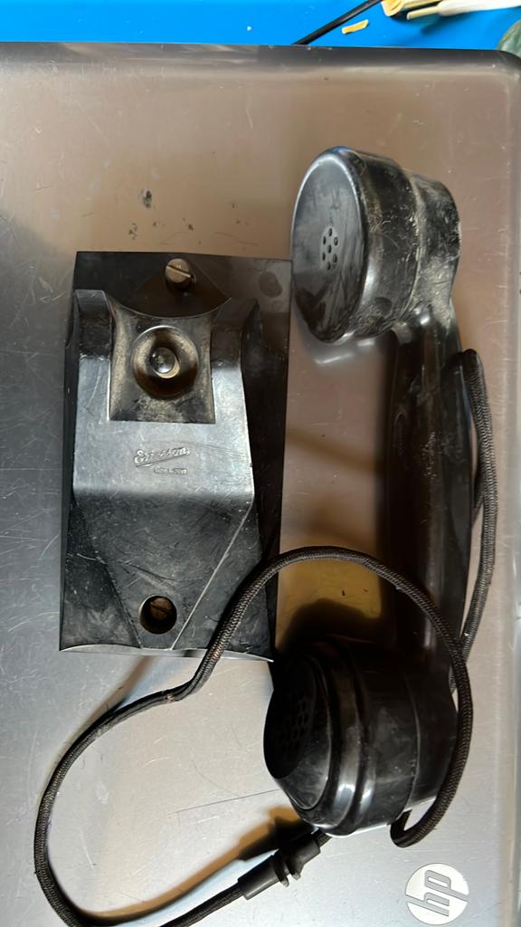 Bakeliet wand intercom Ericsson, Ophalen of Verzenden, Zo goed als nieuw, Bakeliet