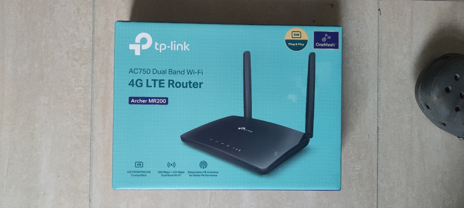 TP-Link Archer MR200 AC750 Dual Band Wi-Fi 4G LTE Router, Computers en Software, Routers en Modems, Ophalen of Verzenden, Zo goed als nieuw