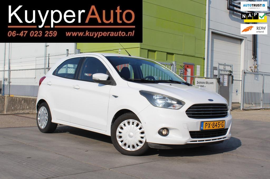 Ford Ka+ 1.2 Trend Ultimate nap ned auto airco 5 drs parkeer, Auto's, Ford, 86 pk, Euro 6, 4 cilinders, Ka