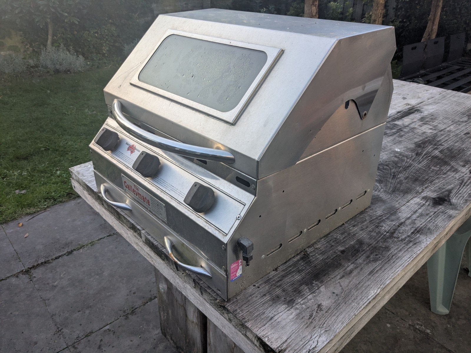 RVS Gas BBQ - Marine Barbecues Australia 'The Galleymate', Tuin en Terras, Ophalen, Gebruikt, Marine Barbecues Australia