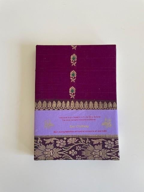 paars notitieboek Sari Bahiboek van Only Natural A5 formaat, -, -, A5, Nieuw