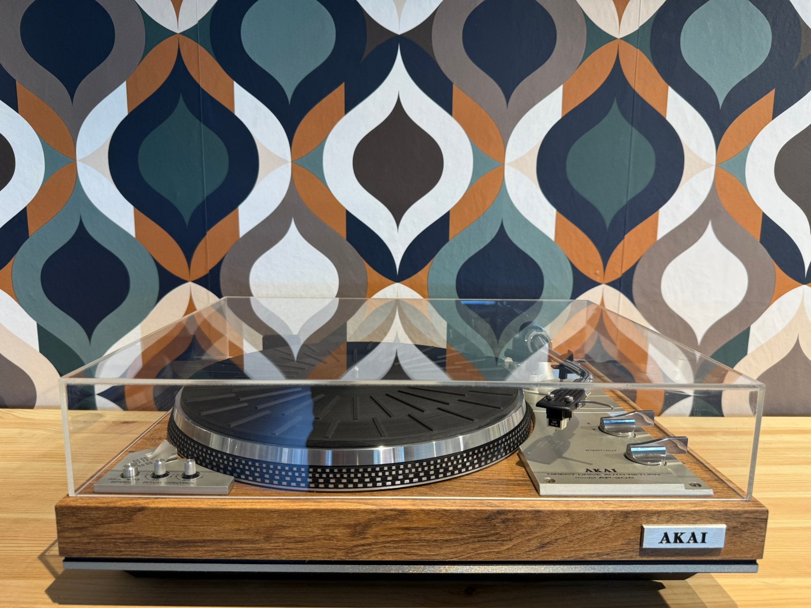 Akai AP-206, gereviseerd, nieuwstaat, 1 jaar garantie, Audio, Tv en Foto, Platenspelers, Ophalen, Pitch-regelaar, Zo goed als nieuw