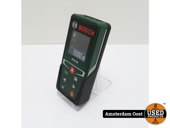 Bosch PLR 25 Afstandsmeter | in Redelijke Staat