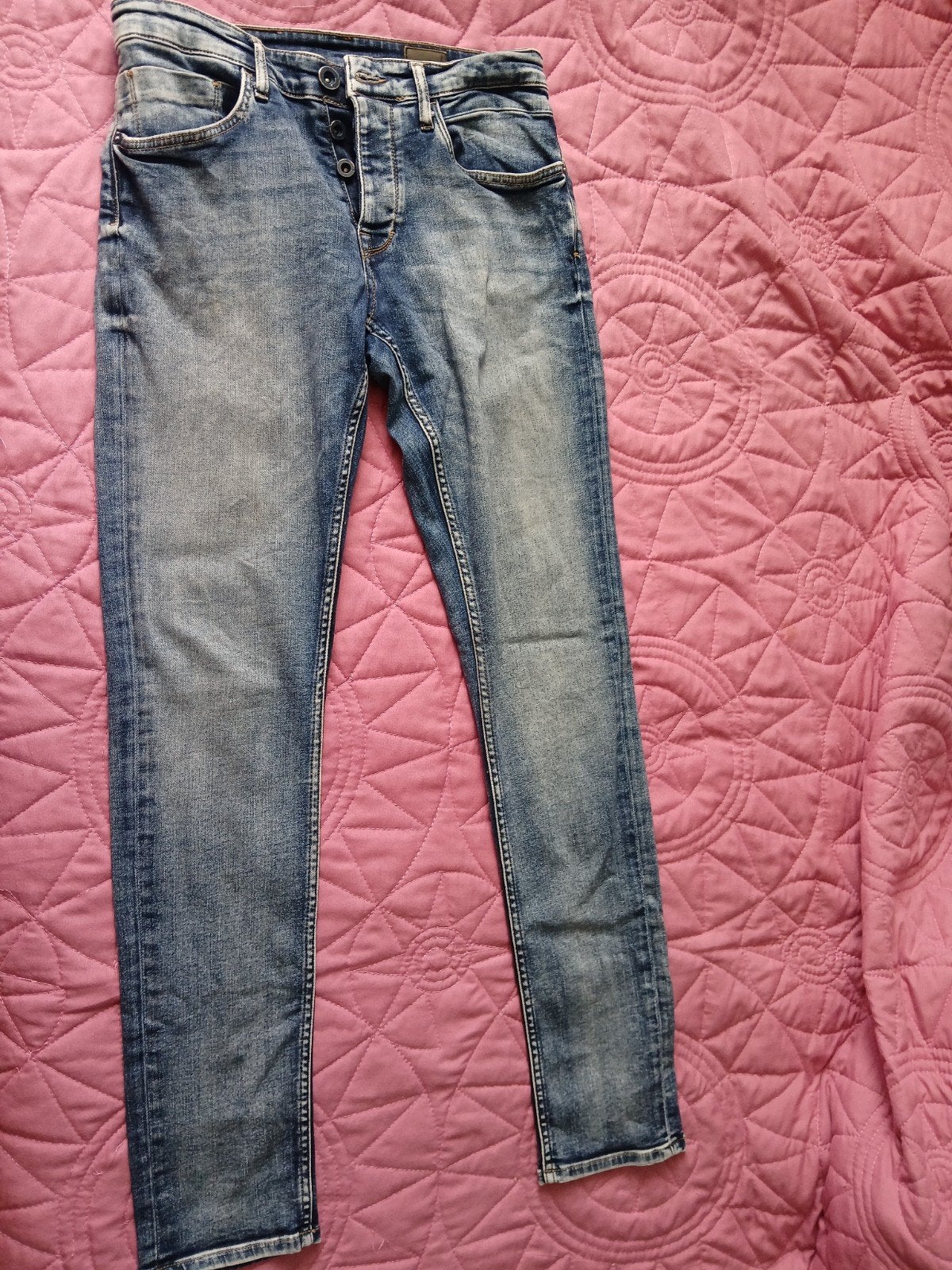 Revelation Denim Ltd. Jeans - Zo goed als nieuw, Blauw, W32 (confectie 46) of kleiner, Ophalen of Verzenden, Revelation Denim Ltd.