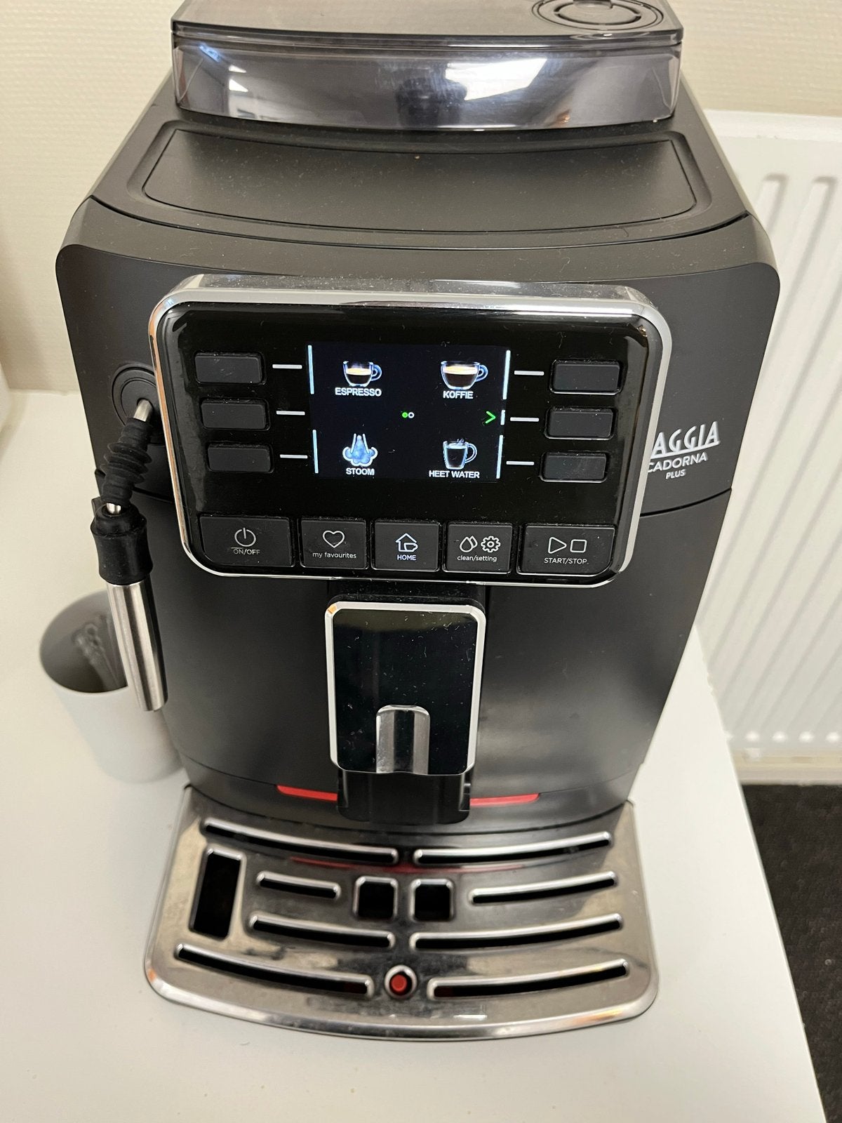 Gaggia Cadorna Plus Espresso - Koffiebonenmachine Philips, Gebruikt, Espresso apparaat, Ophalen of Verzenden, Afneembaar waterreservoir