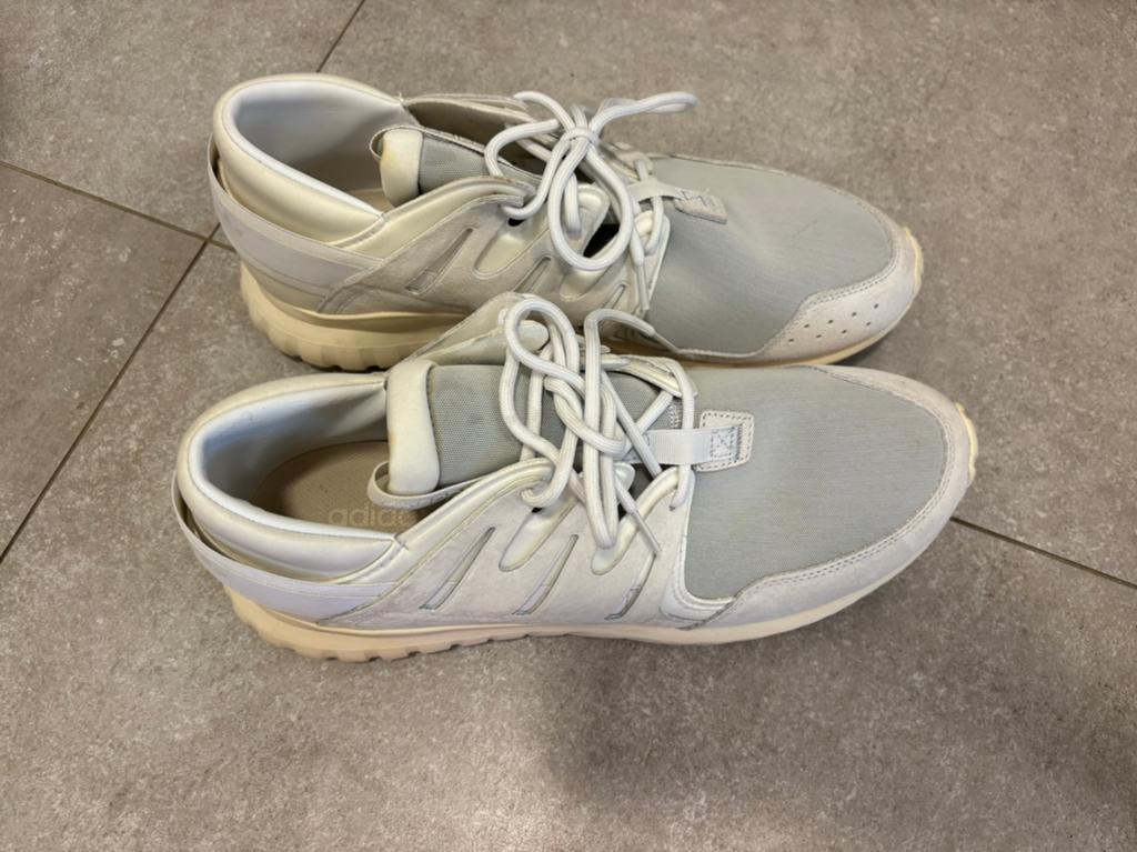 Adidas Tubular (2x) + Ozweego maat UK12,5, zgan, Kleding | Heren, Schoenen, Verzenden, Zo goed als nieuw, Overige kleuren