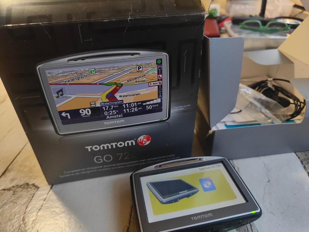 TomTom GO 720 Navigatiesysteem, Auto diversen, Autonavigatie, Ophalen of Verzenden