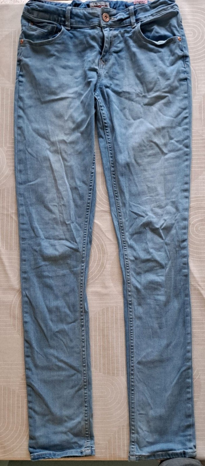 vagina maat 176, Blauw, Overige jeansmaten, Ophalen of Verzenden, Onbekend